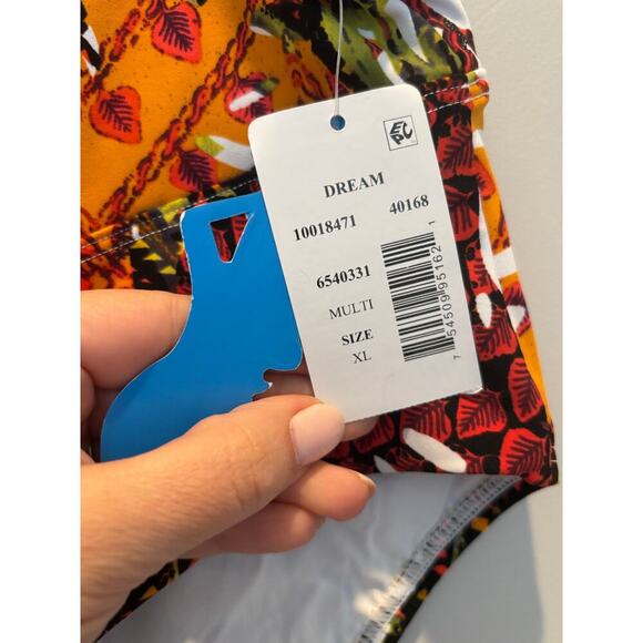 Skinny Dippers Shandy Dream Floral High-Waist Bikini Bottoms XL NWT - Picture 3 of 5